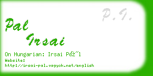 pal irsai business card